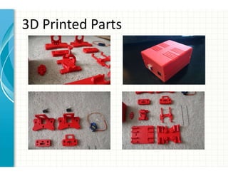 3D Printed Parts
 