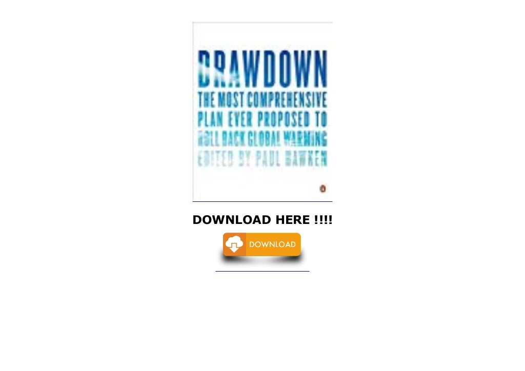 drawdown the most comprehensive plan ever drawdown the most comprehensive plan ever