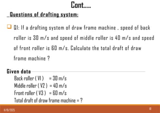 textile Drawframe maching working princple.ppt.pptx
