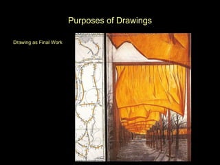 Purposes of Drawings Drawing as Final Work 
