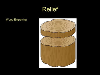 Relief Wood Engraving 