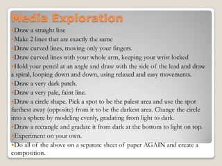 Informative Drawing Introduction to Drawing | PPTX
