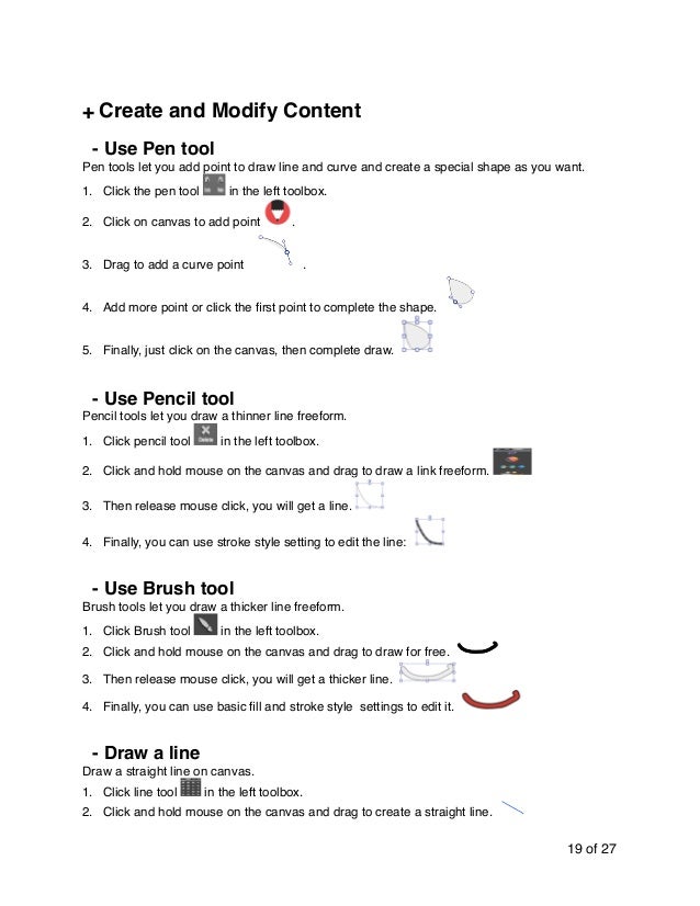 Youidraw Drawing User Guide online Vector Graphics Design