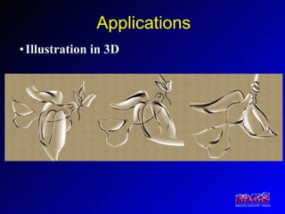 Applications Illustration in 3D 
