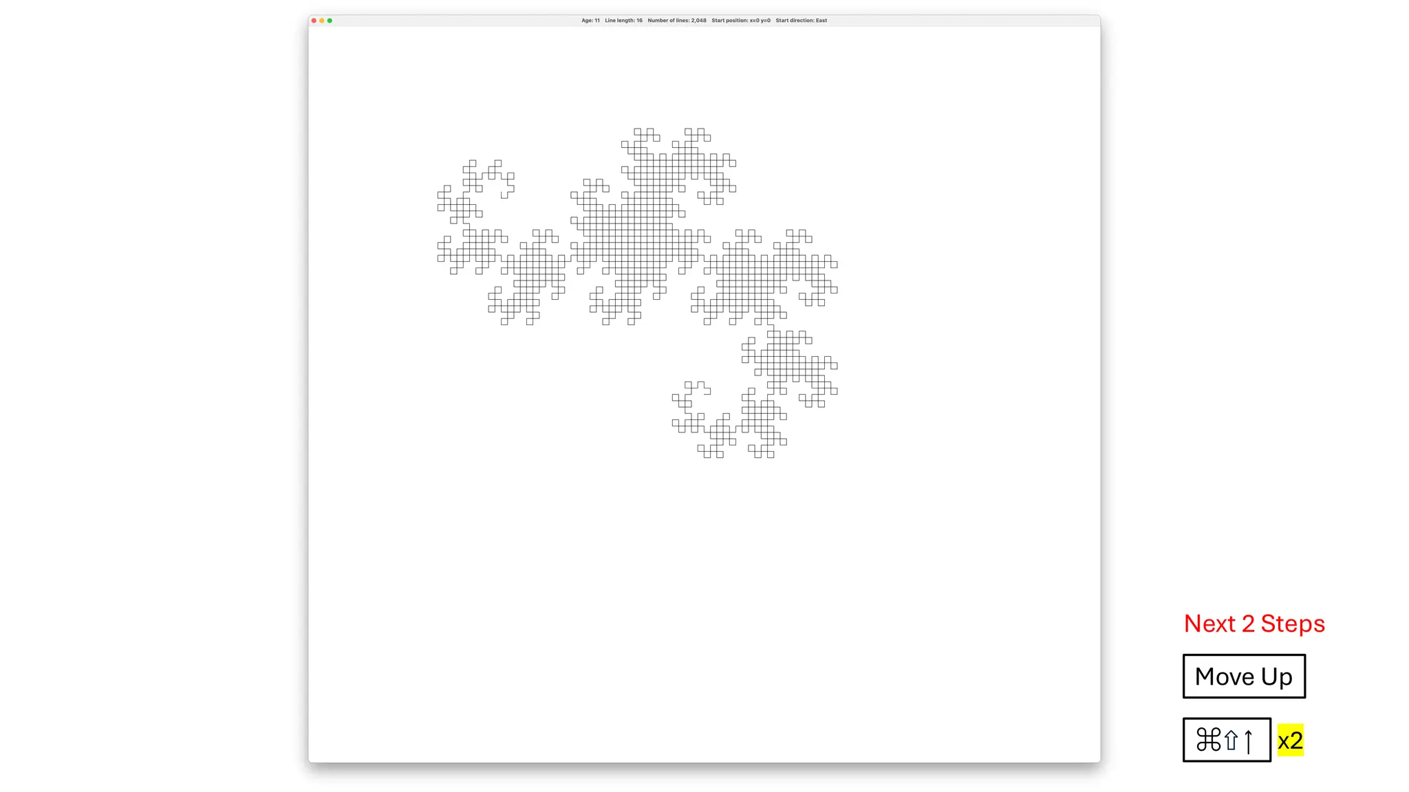 Next 2 Steps
Move Up
⌘⇧ ↑ x2
 