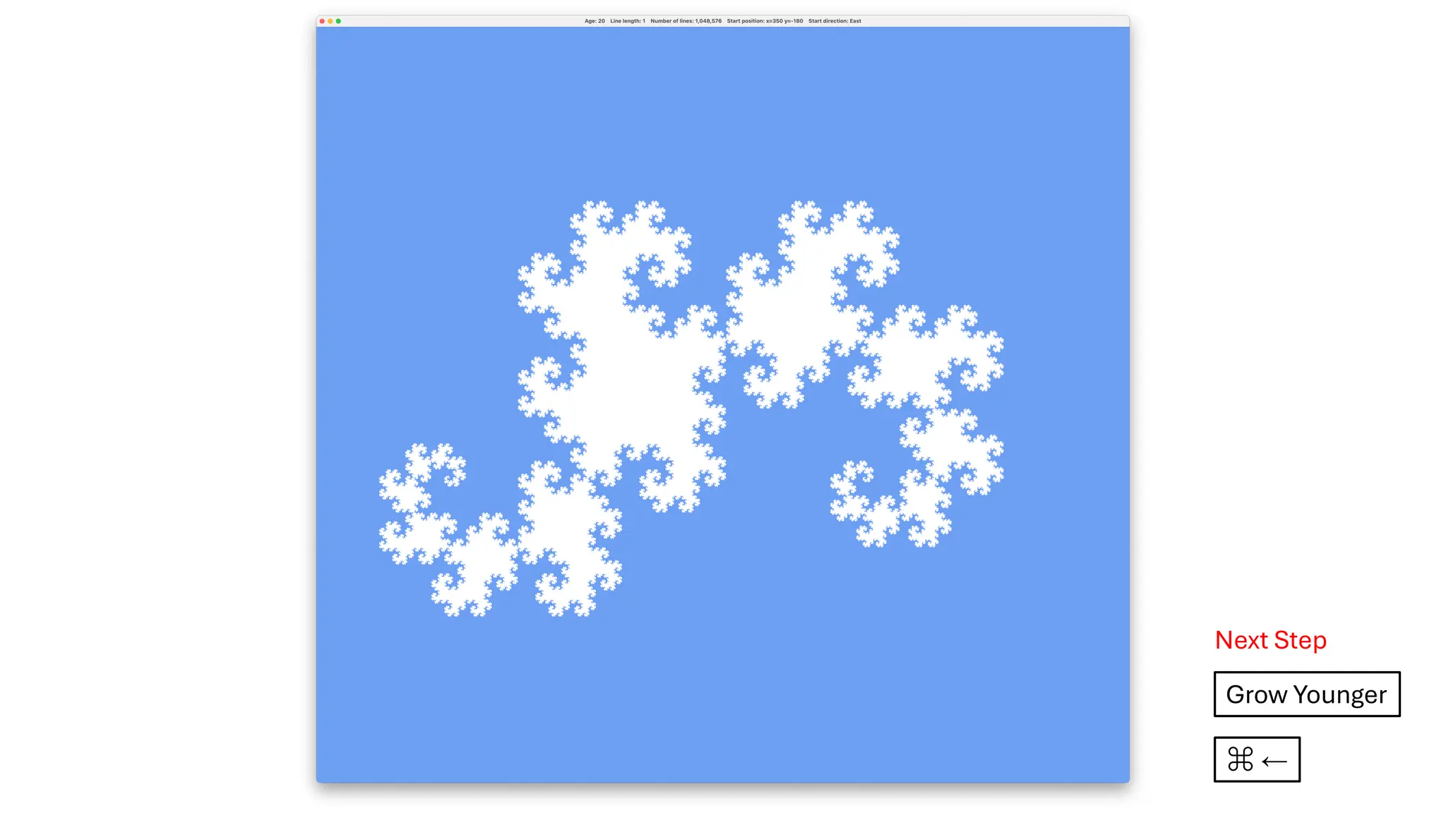 Next Step
Grow Younger
⌘ ←
 