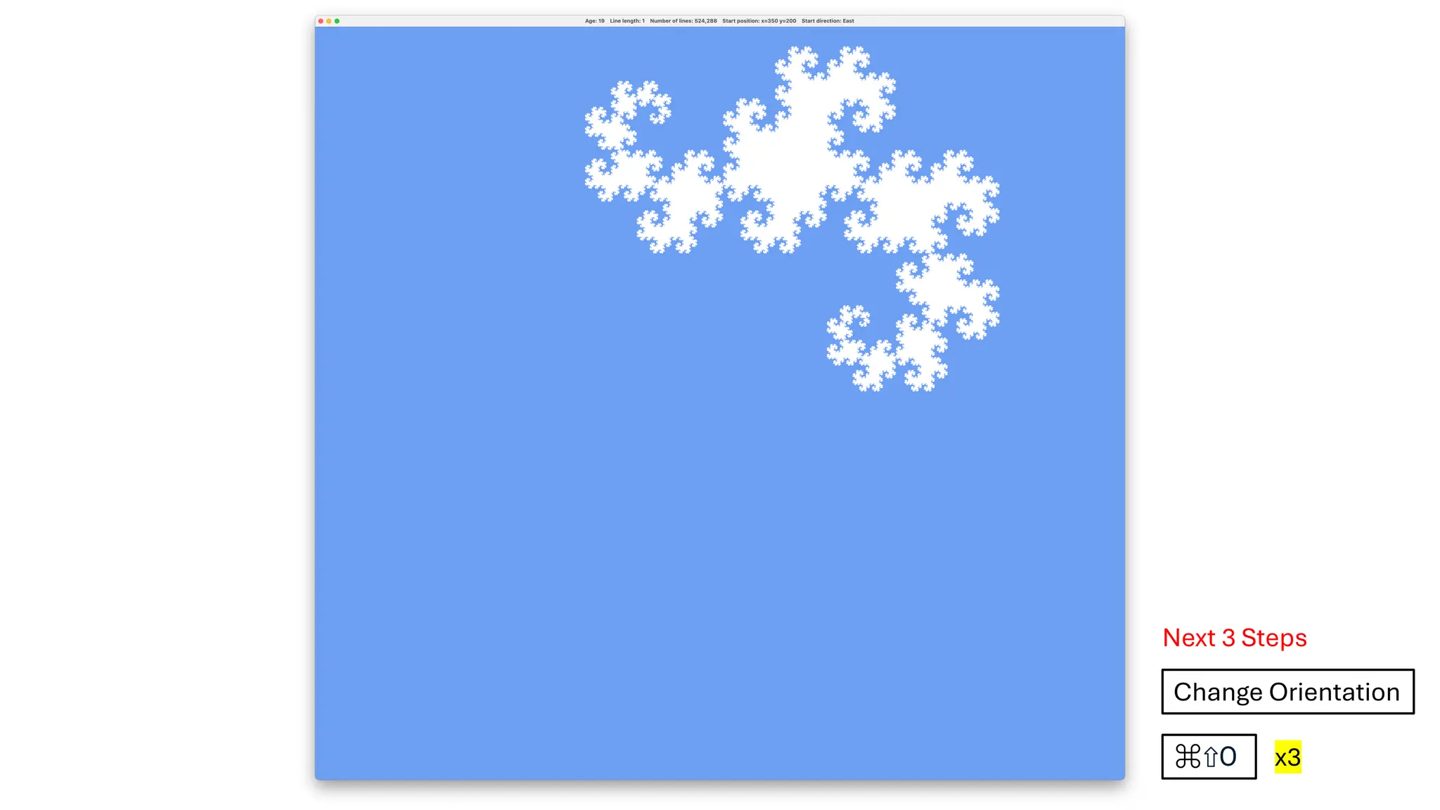 Next 3 Steps
Change Orientation
⌘⇧O x3
 