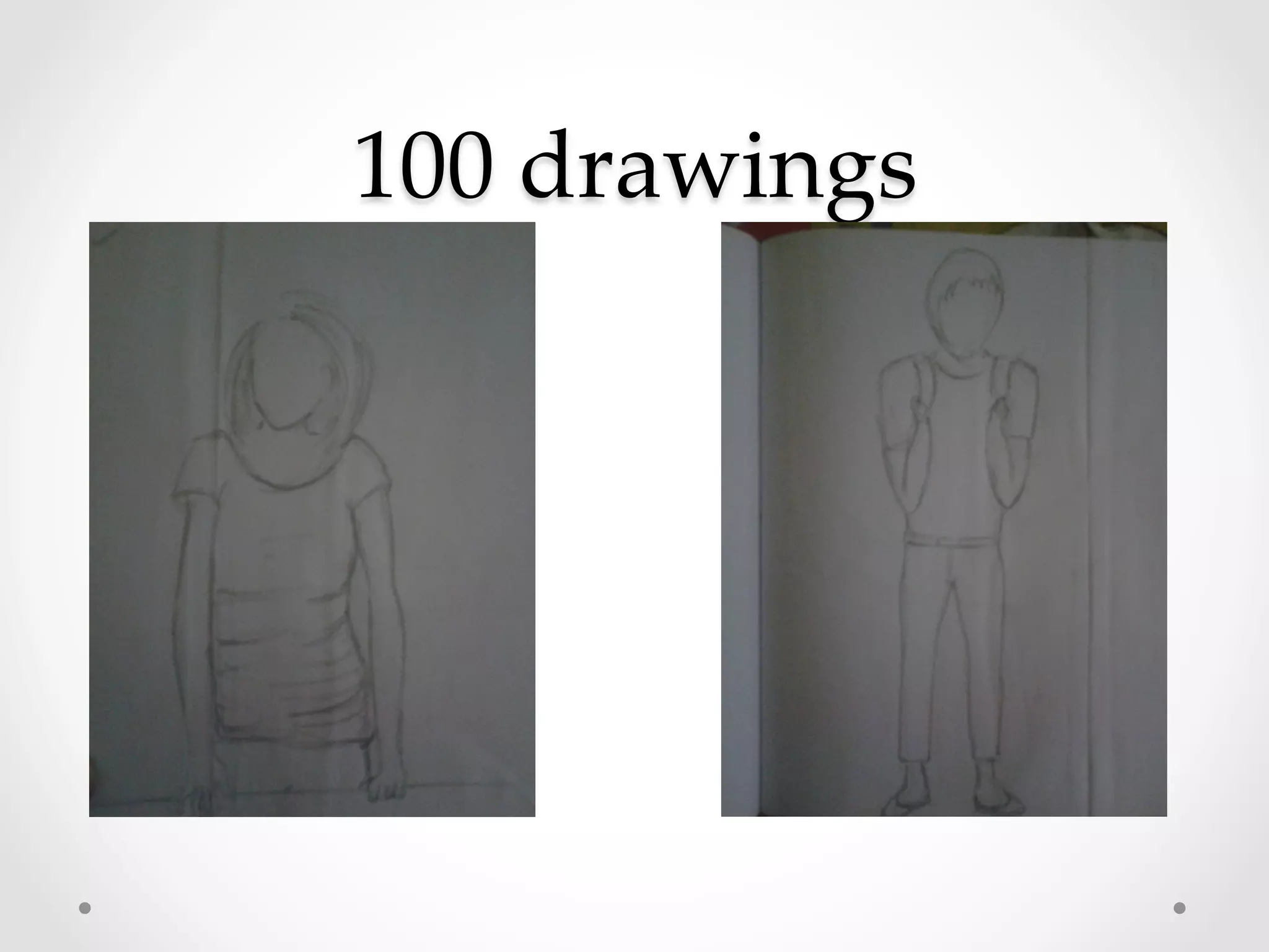 100  drawings	
 