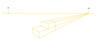 Drawing 2 point perspective - step by step guide | PPTX