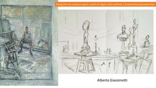 Drawing and painting spaces and objects | PPT