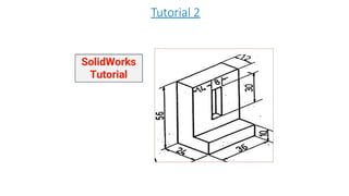 Drawing by Solidworks. introduction to solidwork. pptx | PPTX
