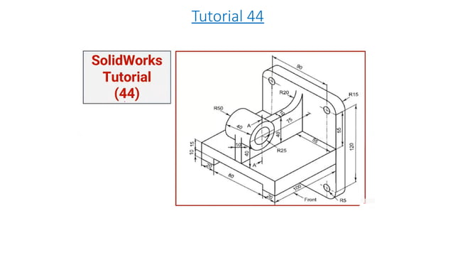 Drawing by Solidworks. introduction to solidwork. pptx | PPTX