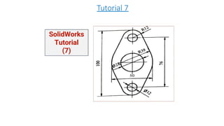 Drawing by Solidworks. introduction to solidwork. pptx | PPTX