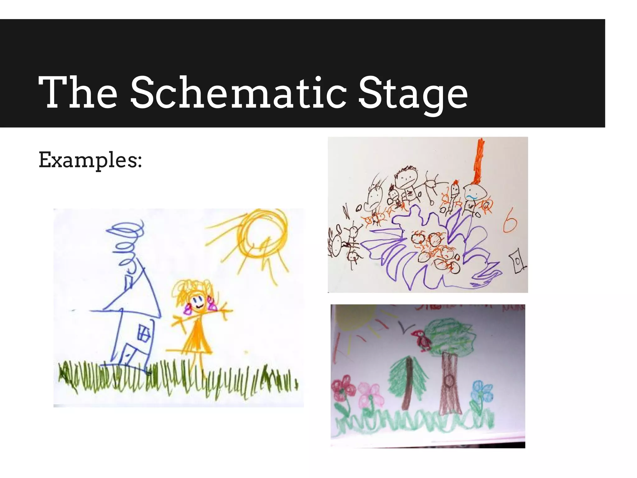 The Schematic Stage
Examples:
 