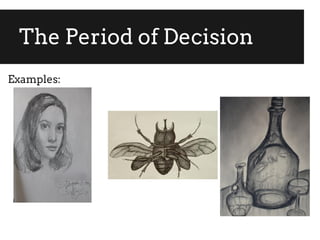 The Period of Decision
Examples:
 
