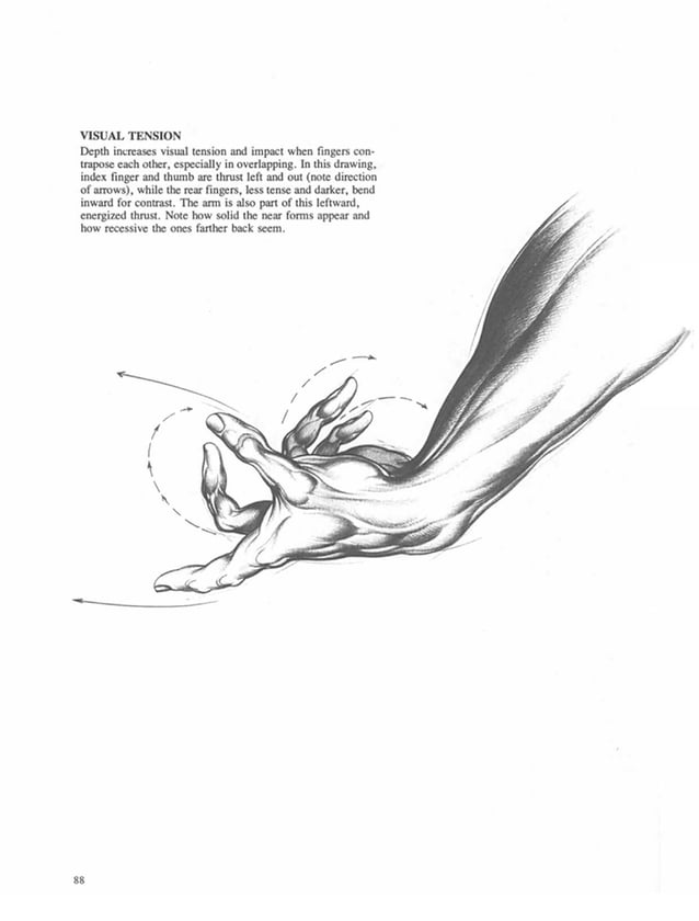 Drawing dynamic hands