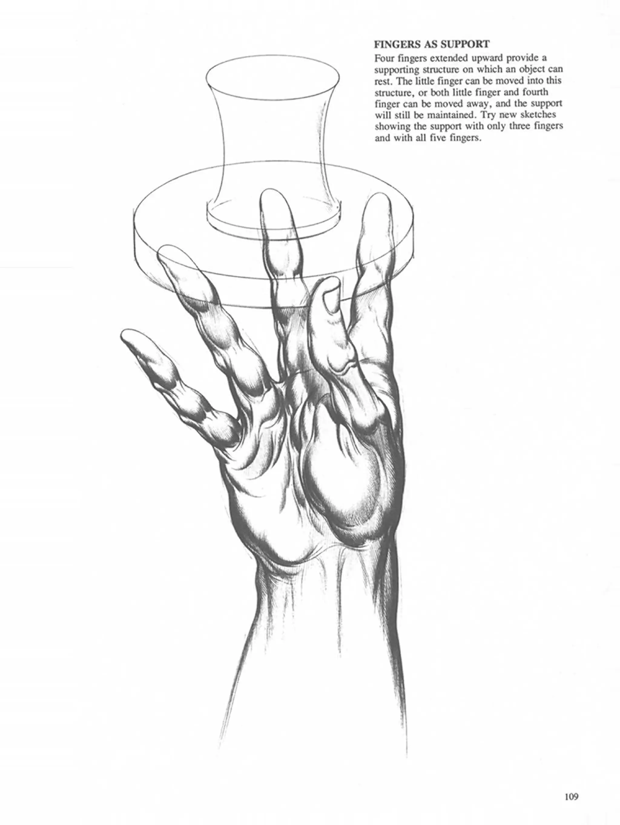 Drawing dynamic hands