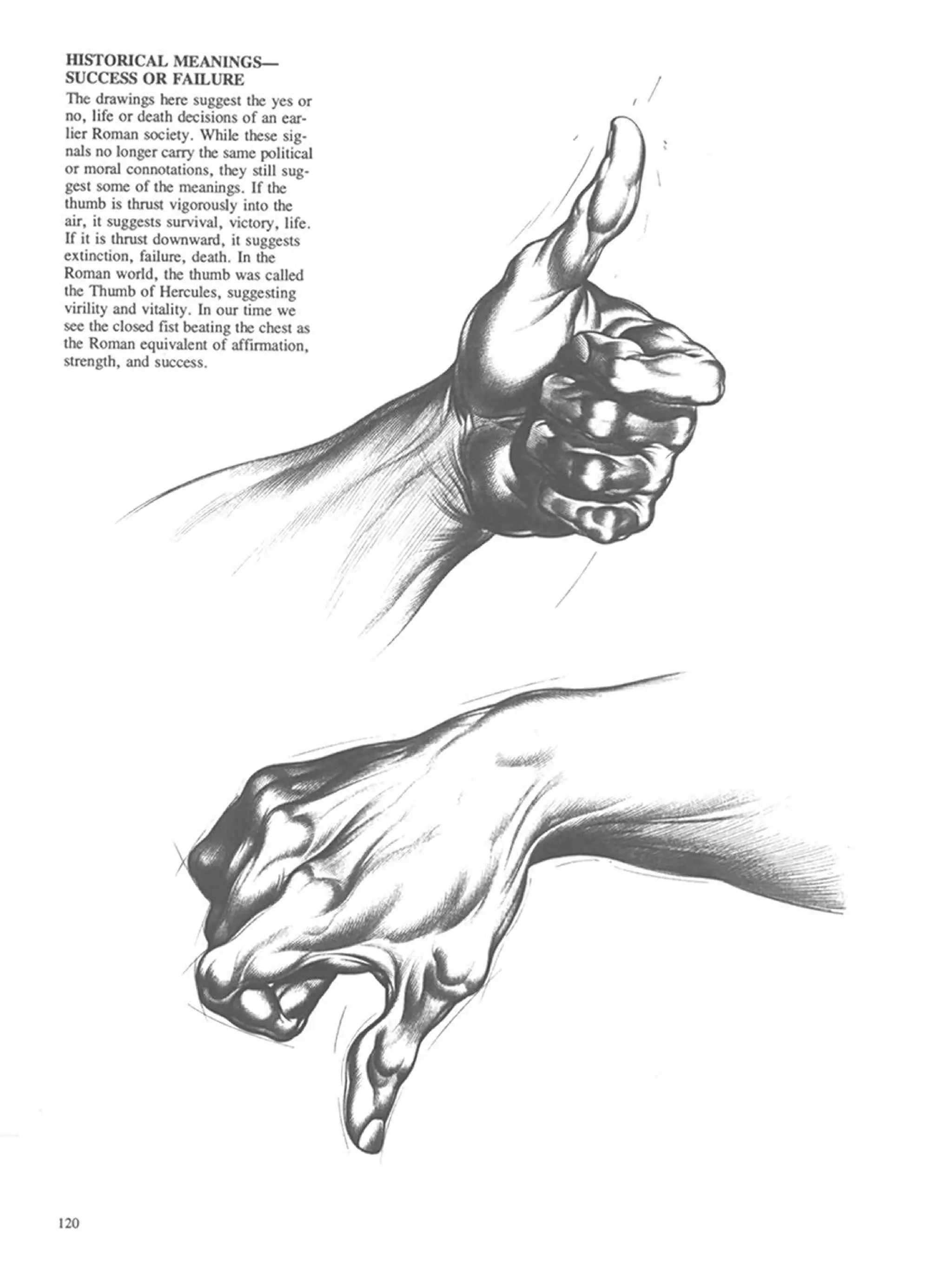 Drawing dynamic hands