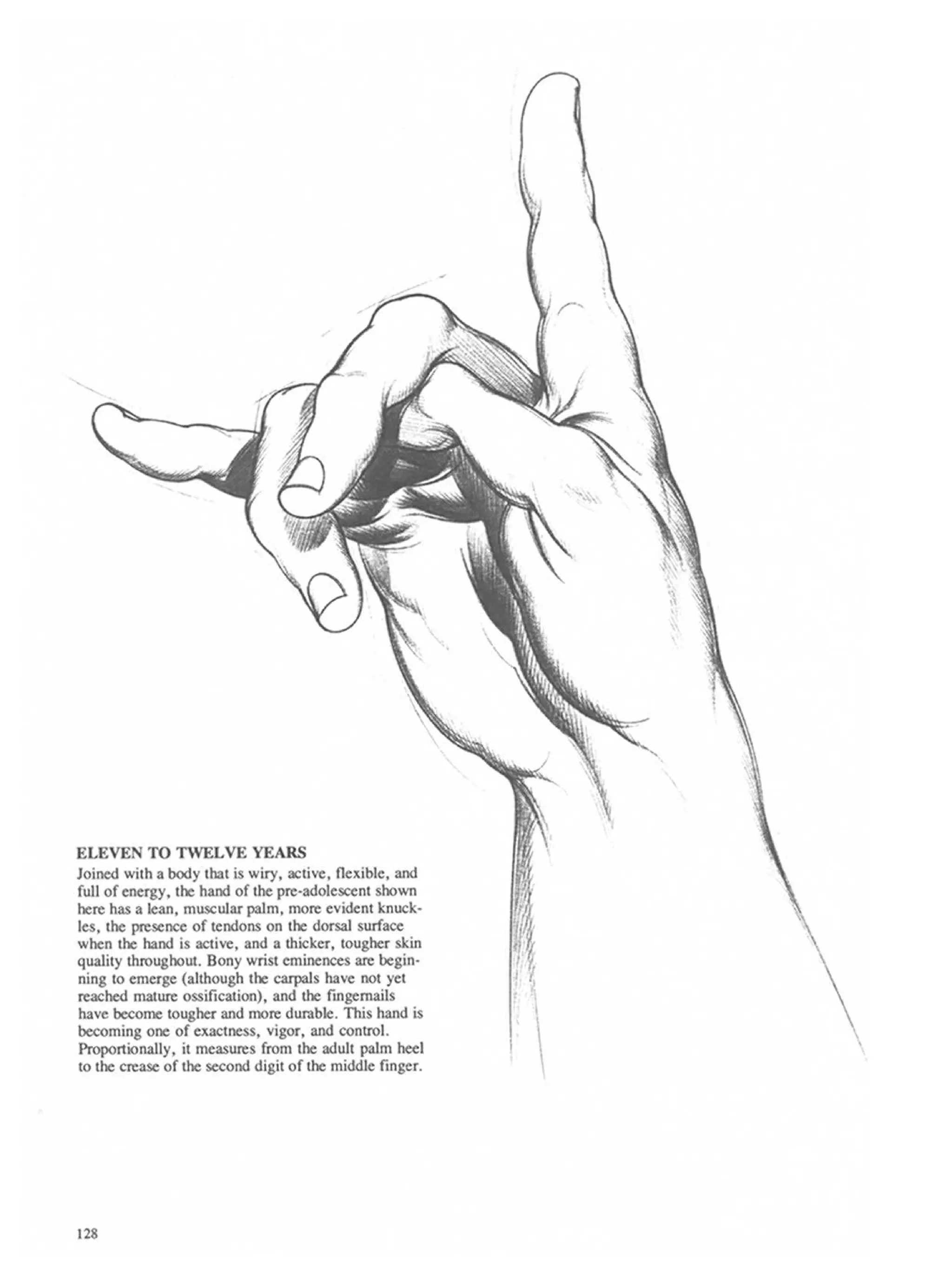 Drawing dynamic hands