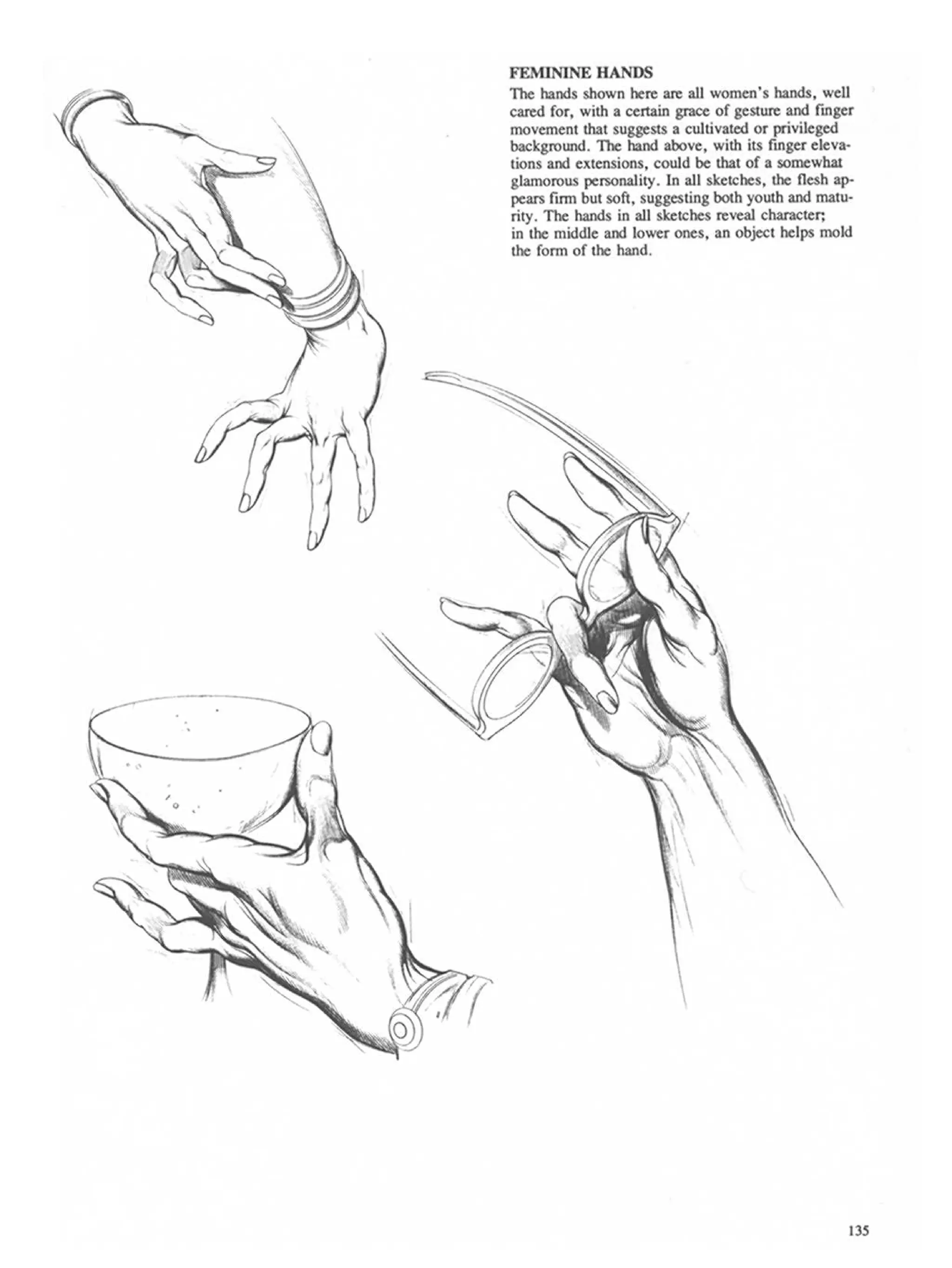 Drawing dynamic hands