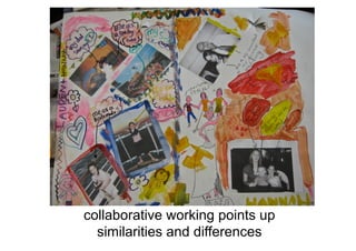 collaborative working points up
similarities and differences
 
