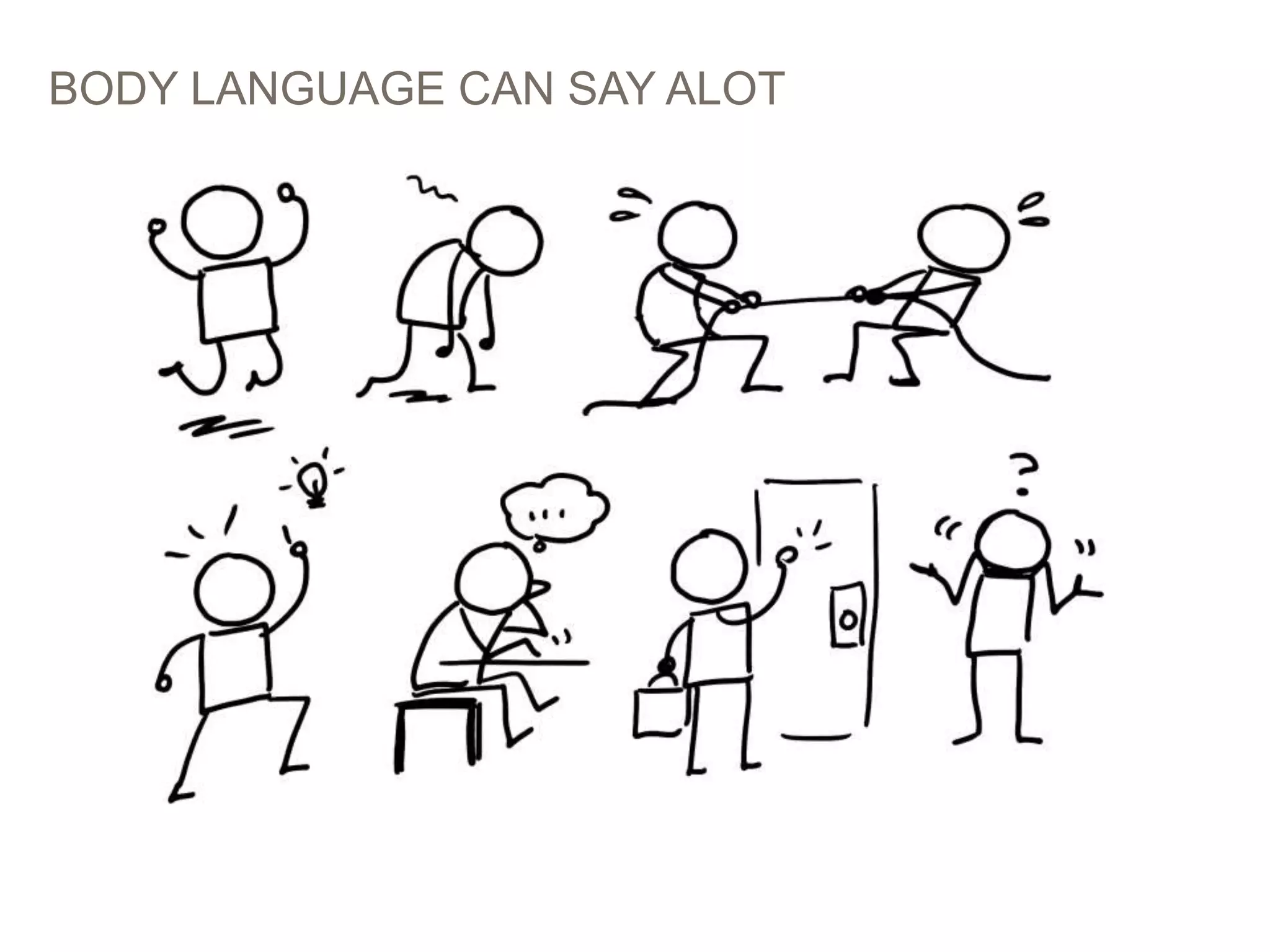 BODY LANGUAGE CAN SAY ALOT
PICTURES > WORDS: STORYBOARDING AT EBAY 39
 