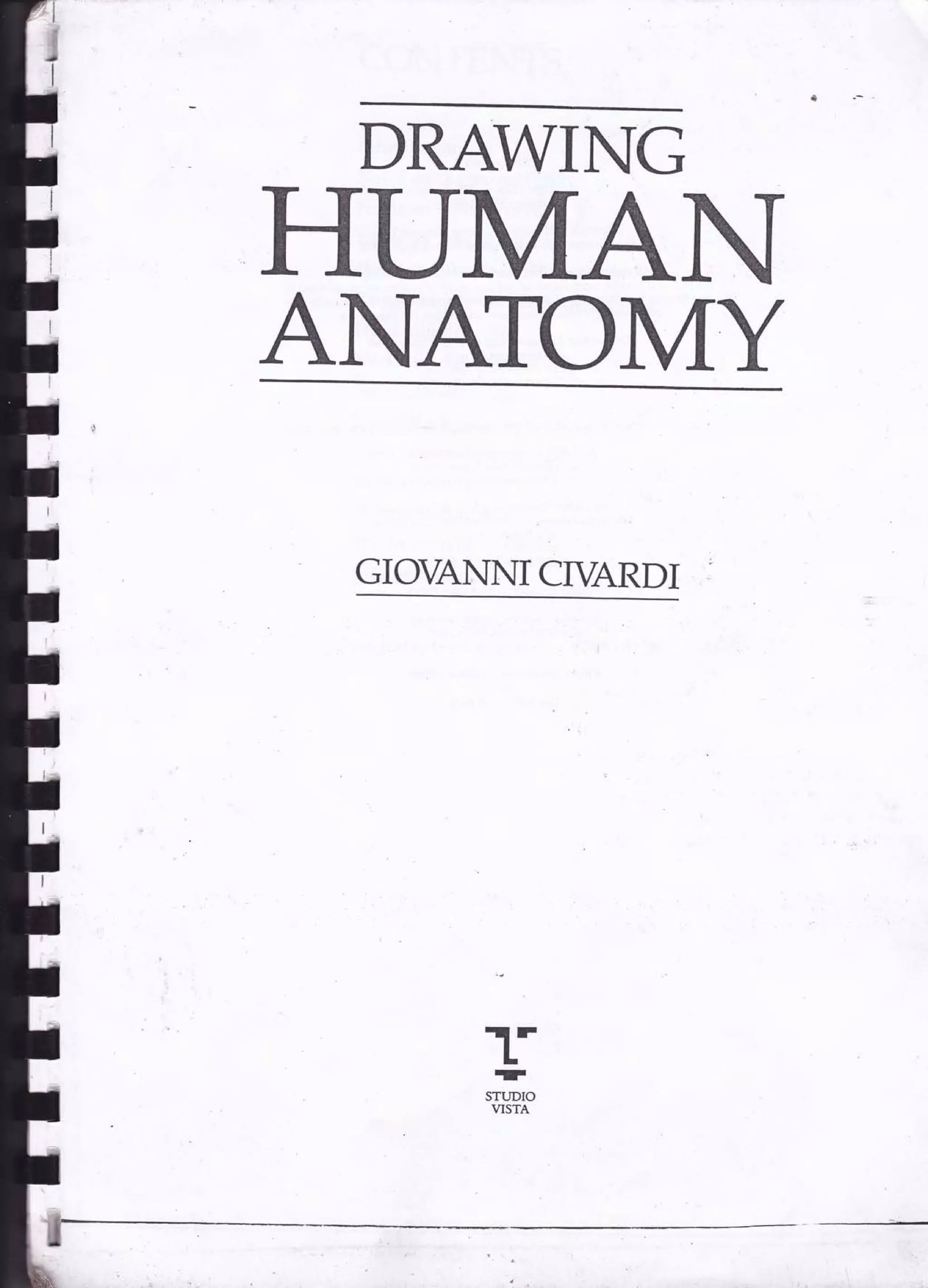 Drawing human anatomy by giovanni civardi | PDF