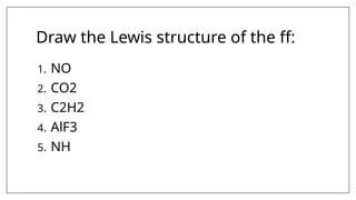 Drawing of Chemical Structure.pptx....... | PPTX