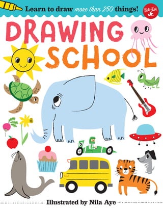 How To Draw 202 Things Easy step-by-step Drawing for Kids: Simple