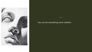 Drawings made with dots