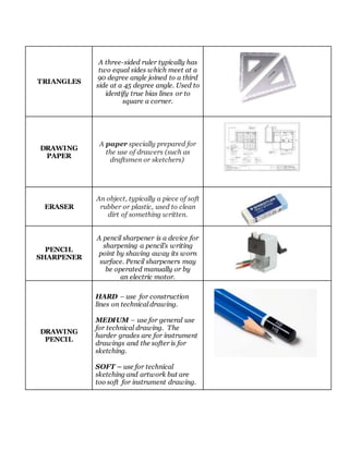 Drawing tools