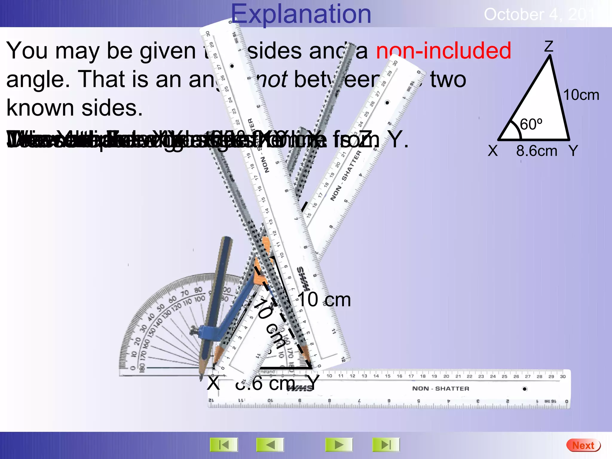Drawing triangles | PPT