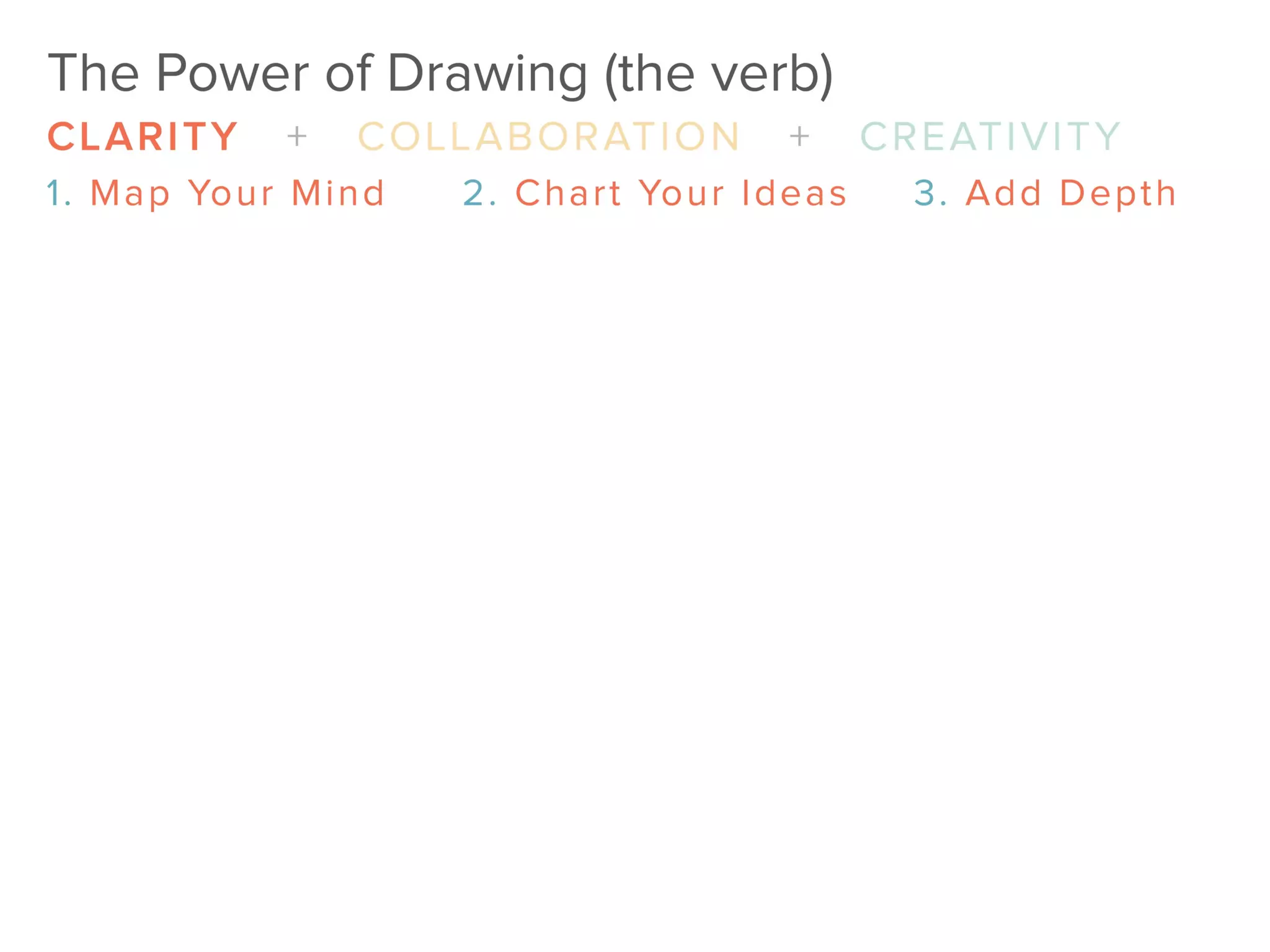 Drawing + Visual Storytelling