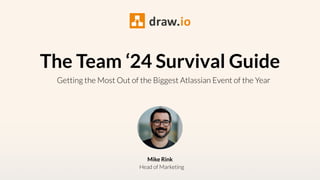 The Team ‘24 Survival Guide
Getting the Most Out of the Biggest Atlassian Event of the Year
Mike Rink
Head of Marketing
 