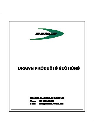 Aluminium Drawn Tube Manufacturer & Supplier | Banco Aluminium