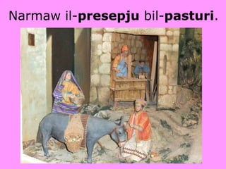Narmaw il- presepju  bil- pasturi . 