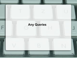 Any Queries 