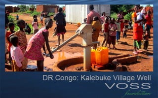 Drc kalebuka village well
