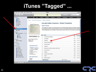 iTunes ”Tagged” ...




30
 