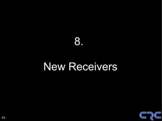 8.

     New Receivers



45
 