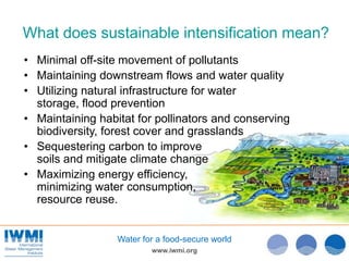 The Food and Water Paradox - Dr Colin Chartres