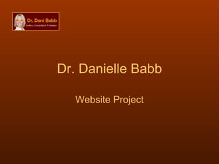 Dr. Danielle Babb Website Project 