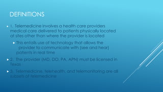 Telemedicine in the Healthcare Delivery System | PDF