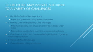 Telemedicine in the Healthcare Delivery System | PDF