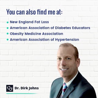 Dr Dirk Johns - A Renowned Weight Loss Professional in MA 