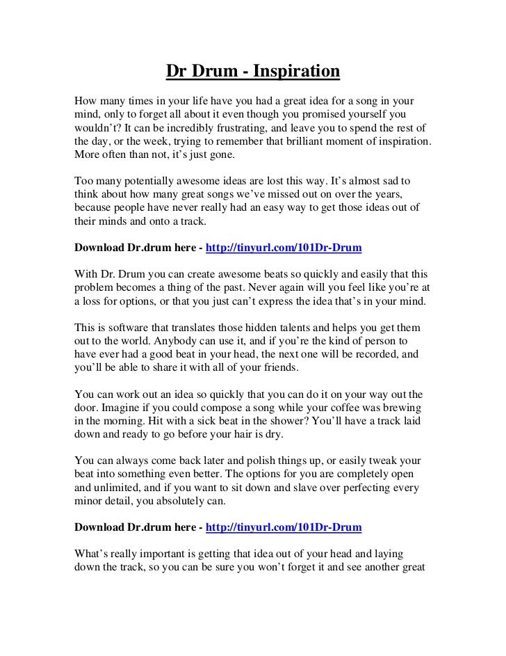 Dr Drum Inspiration How To Find Dr Drum Beat Making Software Online Find the key & bpm of any song for free. slideshare