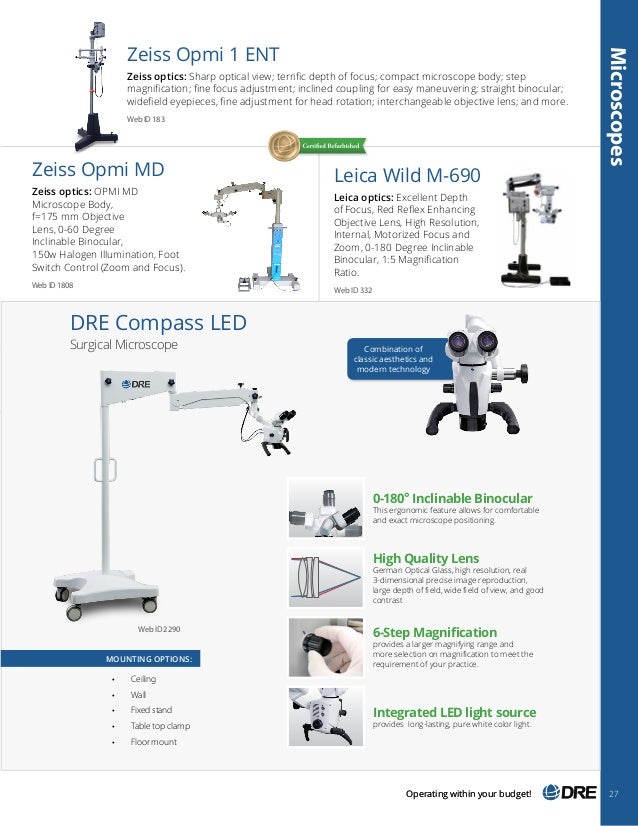 DRE 20152016 Medical Equipment Catalog