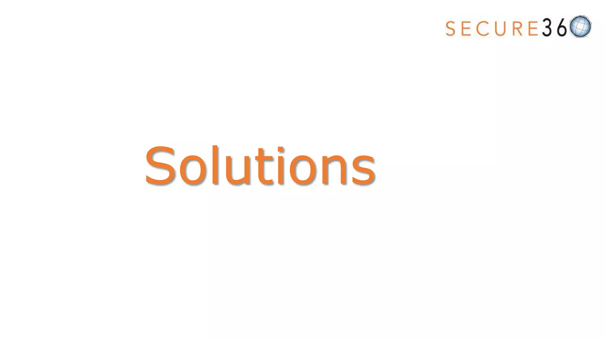 Solutions
 