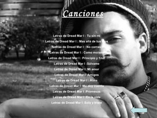 Dread mar i  presentacion