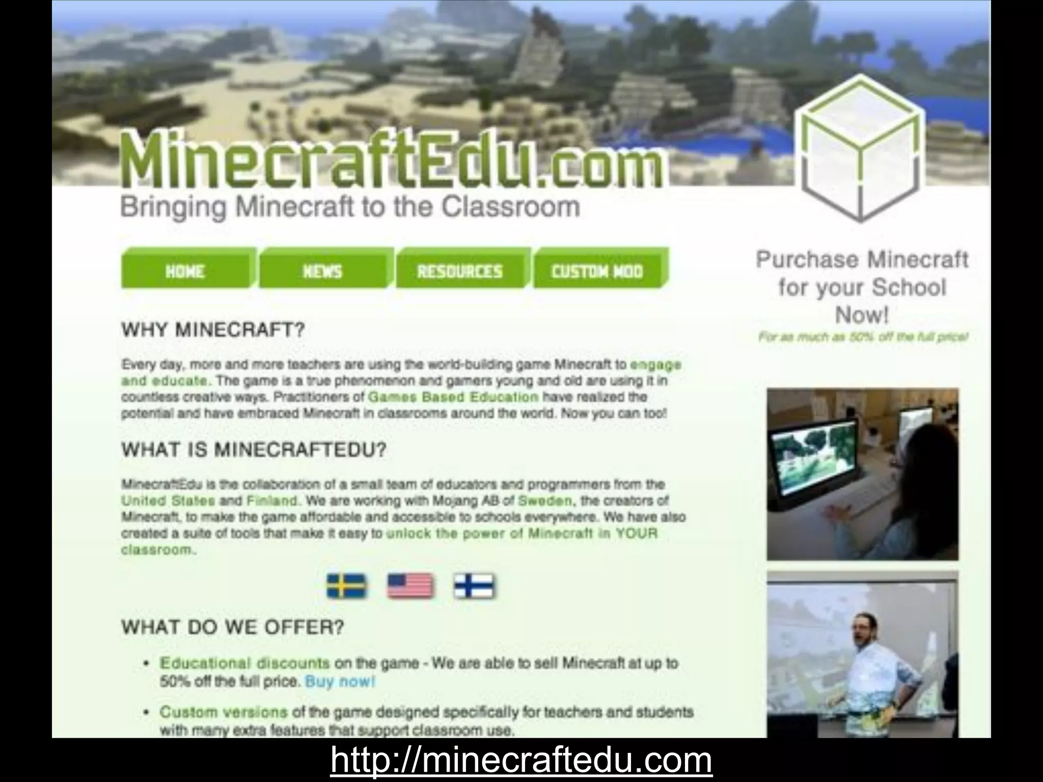 http://minecraftedu.com

 